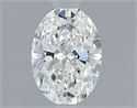 Natural Diamond 0.41 Carats, Oval with  Cut, G Color, VVS1 Clarity and Certified by GIA