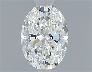 Picture of Natural Diamond 0.41 Carats, Oval with  Cut, G Color, VVS1 Clarity and Certified by GIA