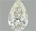 Natural Diamond 0.42 Carats, Pear with  Cut, I Color, IF Clarity and Certified by IGI