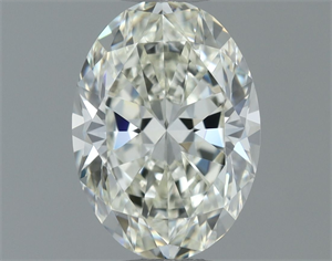 Picture of Natural Diamond 0.70 Carats, Oval with  Cut, I Color, VVS1 Clarity and Certified by IGI