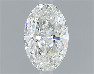 Picture of Natural Diamond 0.50 Carats, Oval with  Cut, I Color, VVS2 Clarity and Certified by GIA