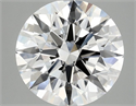 Lab Grown Diamond 3.04 Carats, Round with Ideal Cut, F Color, VVS2 Clarity and Certified by IGI