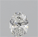 Natural Diamond 0.50 Carats, Oval with  Cut, E Color, VVS1 Clarity and Certified by GIA