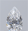 Diamante Natural 0.30 quilates, De pera , Color D, claridad VS2 y certificado GIA