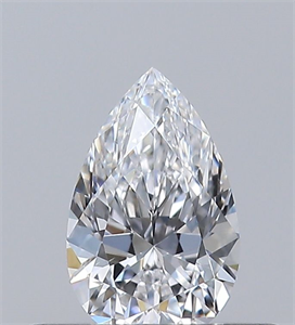 Foto Diamante Natural 0.30 quilates, De pera , Color D, claridad VS2 y certificado GIA de