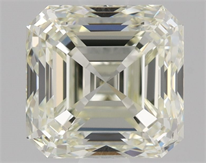 Foto Diamante Natural 1.21 quilates, Asscher , Color M, claridad VVS1 y certificado GIA de
