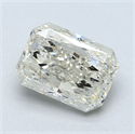 Natural Diamond 3.02 Carats, Radiant with  Cut, J Color, SI2 Clarity and Certified by GIA