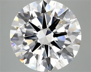 Picture of Lab Grown Diamond 7.07 Carats, Round with Excellent Cut, F Color, VVS2 Clarity and Certified by IGI