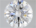 Del inventario de diamantes de laboratorio, 2.29 quilates, Redondo , Color E, claridad VVS2 y certificado IGI