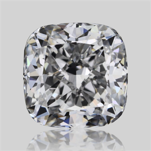 Foto Diamante Natural 0.54 quilates, Del cojín , Color D, claridad VVS2 y certificado GIA de