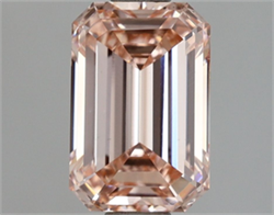 Picture of Lab Grown Diamond 1.91 Carats, Emerald with  Cut, Fancy Intense Pink Color, VS1 Clarity and Certified by IGI