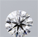 Diamante Natural 0.50 quilates, Redondo , Color D, claridad SI1 y certificado GIA
