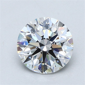 Picture of Natural Diamond 1.80 Carats, Round with Excellent Cut, F Color, VS1 Clarity and Certified by GIA