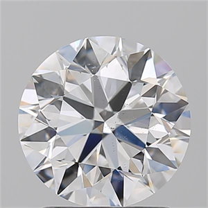 Picture of Natural Diamond 1.91 Carats, Round with Excellent Cut, E Color, SI1 Clarity and Certified by GIA