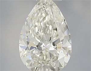 Picture of Natural Diamond 0.40 Carats, Pear with  Cut, H Color, VS1 Clarity and Certified by IGI