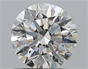 Natural Diamond 1.00 Carats, Round with Excellent Cut, I Color, SI1 Clarity and Certified by GIA