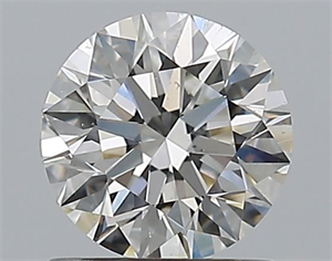 Picture of Natural Diamond 1.00 Carats, Round with Excellent Cut, I Color, SI1 Clarity and Certified by GIA