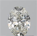 Diamante Natural 0.51 quilates, Ovalado , Color H, claridad VS2 y certificado GIA
