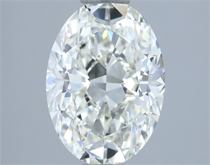 Picture of Natural Diamond 1.70 Carats, Oval with  Cut, I Color, VVS1 Clarity and Certified by IGI
