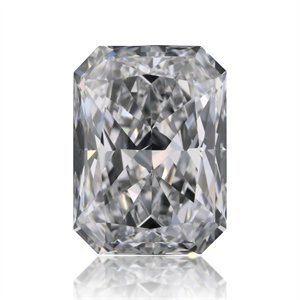 Picture of Natural Diamond 0.41 Carats, Radiant with  Cut, D Color, VS2 Clarity and Certified by GIA