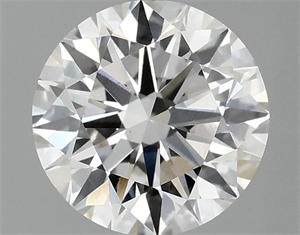 Picture of Lab Grown Diamond 1.47 Carats, Round with Excellent Cut, E Color, VS1 Clarity and Certified by IGI