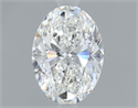 Diamante Natural 0.50 quilates, Ovalado , Color F, claridad IF y certificado GIA