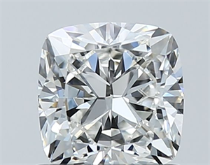 Foto Diamante Natural 1.01 quilates, Del cojín , Color G, claridad VS1 y certificado GIA de