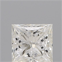 Diamante Natural 0.51 quilates, Princesa , Color H, claridad SI2 y certificado IGI