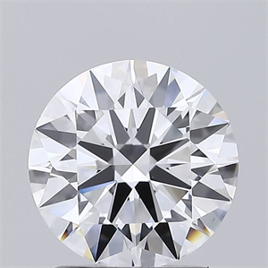 Picture of Lab Grown Diamond 1.56 Carats, Round with Ideal Cut, D Color, VS1 Clarity and Certified by IGI