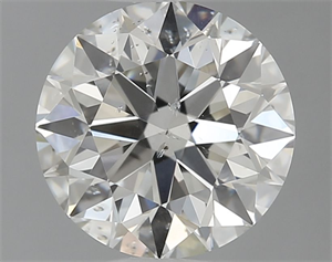 Picture of Natural Diamond 1.00 Carats, Round with Excellent Cut, I Color, SI2 Clarity and Certified by GIA