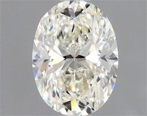 Picture of Natural Diamond 1.01 Carats, Oval with  Cut, J Color, VVS2 Clarity and Certified by GIA