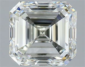 Foto Diamante Natural 2.00 quilates, Asscher , Color J, claridad VS1 y certificado GIA de