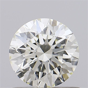 Picture of Natural Diamond 0.58 Carats, Round with Excellent Cut, M Color, VVS2 Clarity and Certified by GIA