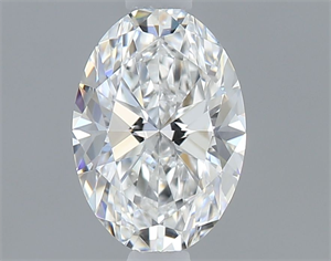 Picture of Natural Diamond 0.51 Carats, Oval with  Cut, E Color, VS1 Clarity and Certified by GIA
