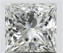 Natural Diamond 0.90 Carats, Princess with  Cut, I Color, VVS1 Clarity and Certified by IGI