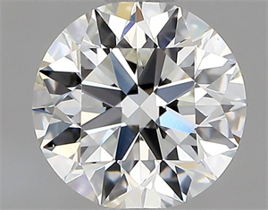 Picture of Natural Diamond 0.76 Carats, Round with Excellent Cut, G Color, VVS1 Clarity and Certified by GIA