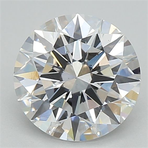 Picture of Lab Grown Diamond 1.87 Carats, Round with Ideal Cut, E Color, VS2 Clarity and Certified by IGI