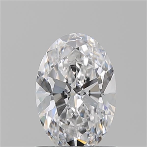 Picture of Natural Diamond 1.01 Carats, Oval with  Cut, D Color, VVS1 Clarity and Certified by GIA