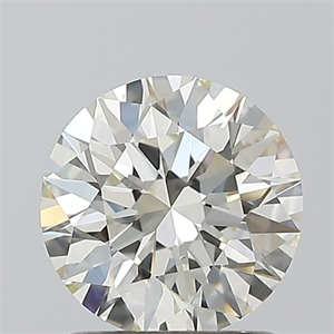 Picture of Natural Diamond 1.20 Carats, Round with Excellent Cut, K Color, VS2 Clarity and Certified by GIA