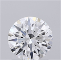 Lab Grown Diamond 1.03 Carats, Round with Ideal Cut, E Color, VVS2 Clarity and Certified by IGI