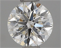 Diamante Natural 0.61 quilates, Redondo , Color H, claridad VS2 y certificado IGI