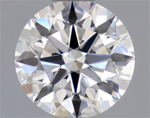 Foto Diamante Natural 0.57 quilates, Redondo , Color D, claridad IF y certificado GIA de