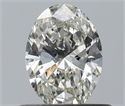 Diamante Natural 0.50 quilates, Ovalado , Color I, claridad SI1 y certificado IGI