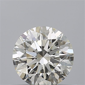 Picture of Natural Diamond 0.40 Carats, Round with Excellent Cut, H Color, VVS2 Clarity and Certified by IGI