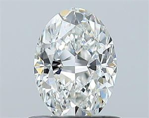 Picture of Natural Diamond 0.70 Carats, Oval with  Cut, F Color, VS1 Clarity and Certified by GIA