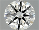 Diamante Natural 0.46 quilates, Redondo , Color G, claridad VVS1 y certificado GIA