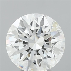 Picture of Lab Grown Diamond 3.27 Carats, Round with Excellent Cut, F Color, VS1 Clarity and Certified by IGI