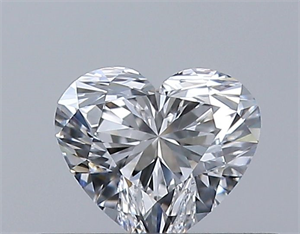 Picture of Natural Diamond 0.30 Carats, Heart with  Cut, D Color, VVS1 Clarity and Certified by GIA
