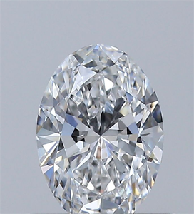 Foto Diamante Natural 0.50 quilates, Ovalado , Color E, claridad VVS2 y certificado GIA de