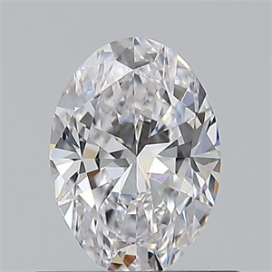 Picture of Natural Diamond 0.60 Carats, Oval with  Cut, D Color, VS1 Clarity and Certified by GIA